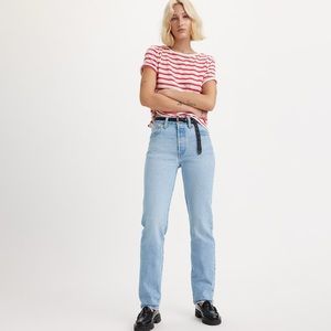 Levi’s 501 Straight Medium Light Wash Jeans